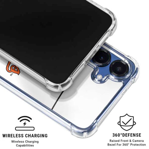 MLB Baltimore Orioles Home Jersey Galaxy S25 Clear Case